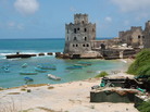 The view from a former Hotel in Mogadishu The view from a former Hotel in Mogadishu